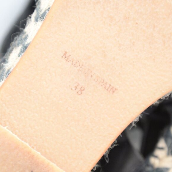 Loeffler Randall Sacha Leather Gladiator Espadrille Sandals Sz 8 - Picture 11 of 11